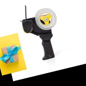 Mini Tape Gun Black + 1 Clear Tape Roll